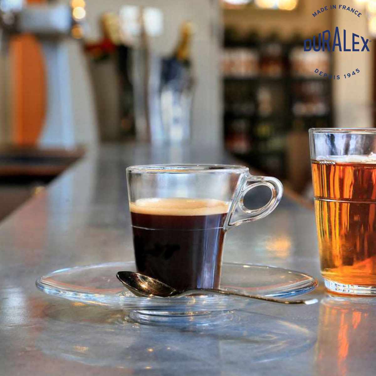 DURALEX デュラレックス カプリス コーヒーカップ 90ml ( CAPRICE CUP 食洗機対応 電子レンジ対応 強化ガラス デミタスカップ ガラス ...