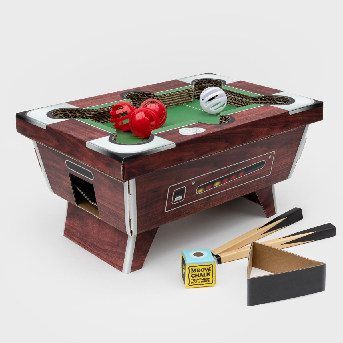 おもちゃ 猫 SUCK UK キャットトイ ビリヤード （ 猫用おもちゃ ボールおもちゃ 猫用 ペット用 ペットおもちゃ 遊び 運動不足 ペットトイ ボール トンネル 転がる 音がなる 運動 室内遊び ストレス発散 ペット用品 ）