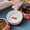 フードボウル SUCK UK キャットボウル ゴールドフィッシュ ( ペットボウル ペット皿 猫 ペット用 餌皿 エサ皿 セラミック ペット用食器 えさ入れ 猫...