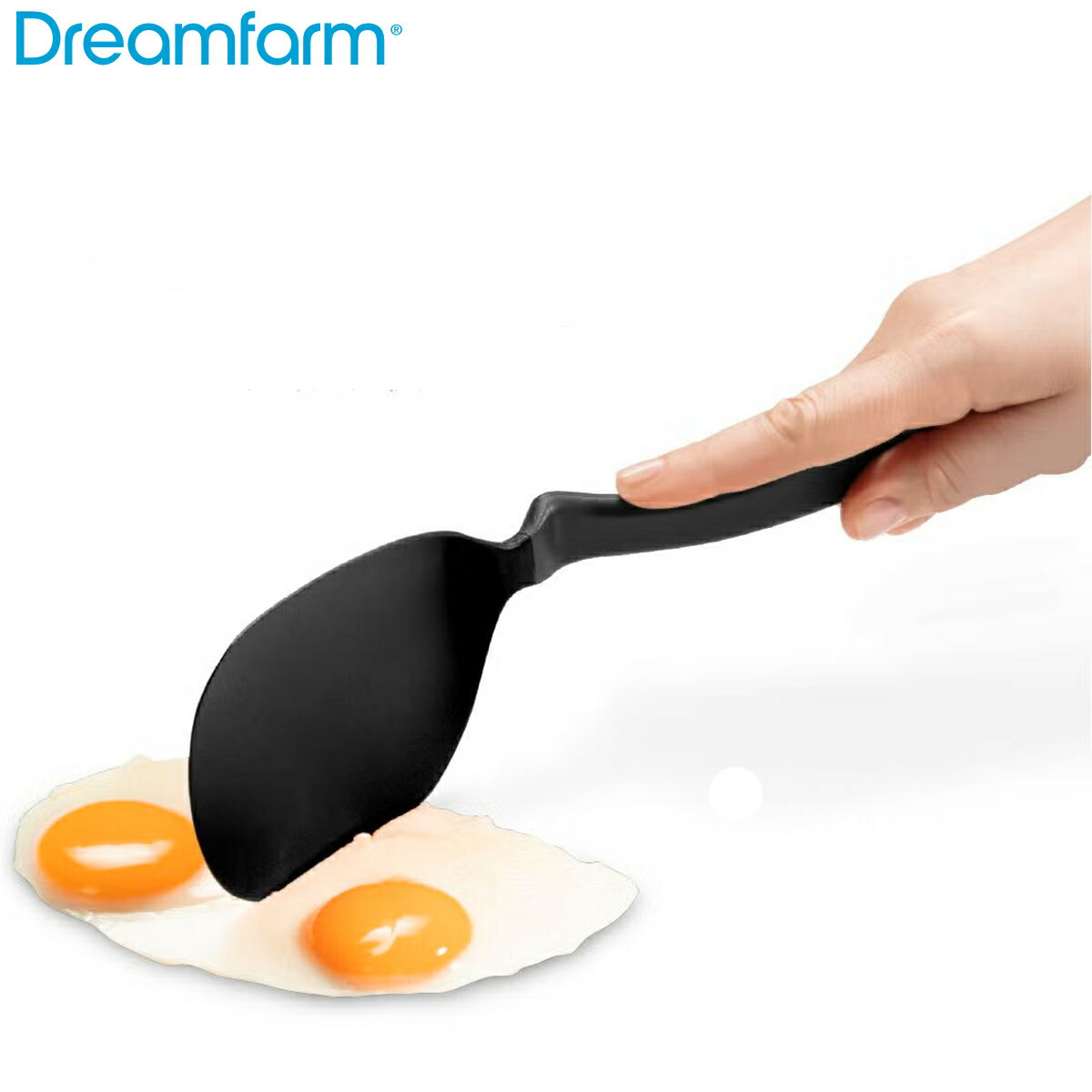 Dreamfarm ターナー 調理器具 スパチュラ Sio Chopula キッチン （ ドリームファーム ナイロンターナー フライ返し ヘラ へら 先端が浮く 衛生的 耐熱 しなる 下ごしらえ キッチンツール ）