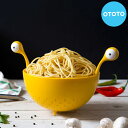 ザル OTOTO スパゲティ モンスターボウル ( 水切りザル ざる 水切りボウル ボール 食洗機対応 水切り 湯切り パスタ 下ごしらえ ユニーク エイリアン キッチンツール )