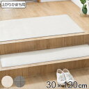 玄関マット 室内用 30×120cm モルタルタイル 撥水加工 ( 玄関 マット 框 屋内 拭ける 室内 厚さ5mm キッチン 撥水 防水 抗菌 防カビ 滑り止...