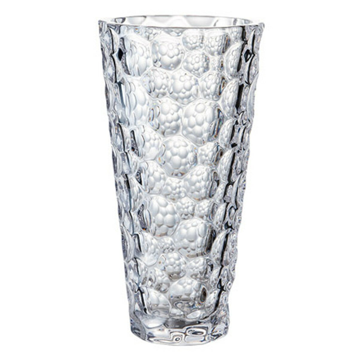 花瓶 割れないガラス PV円錐クリスタンインフィニティ 直径15.5×高さ30cm
