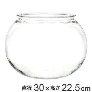 花瓶 割れないガラス PV球形 直径30×高さ22.5cm