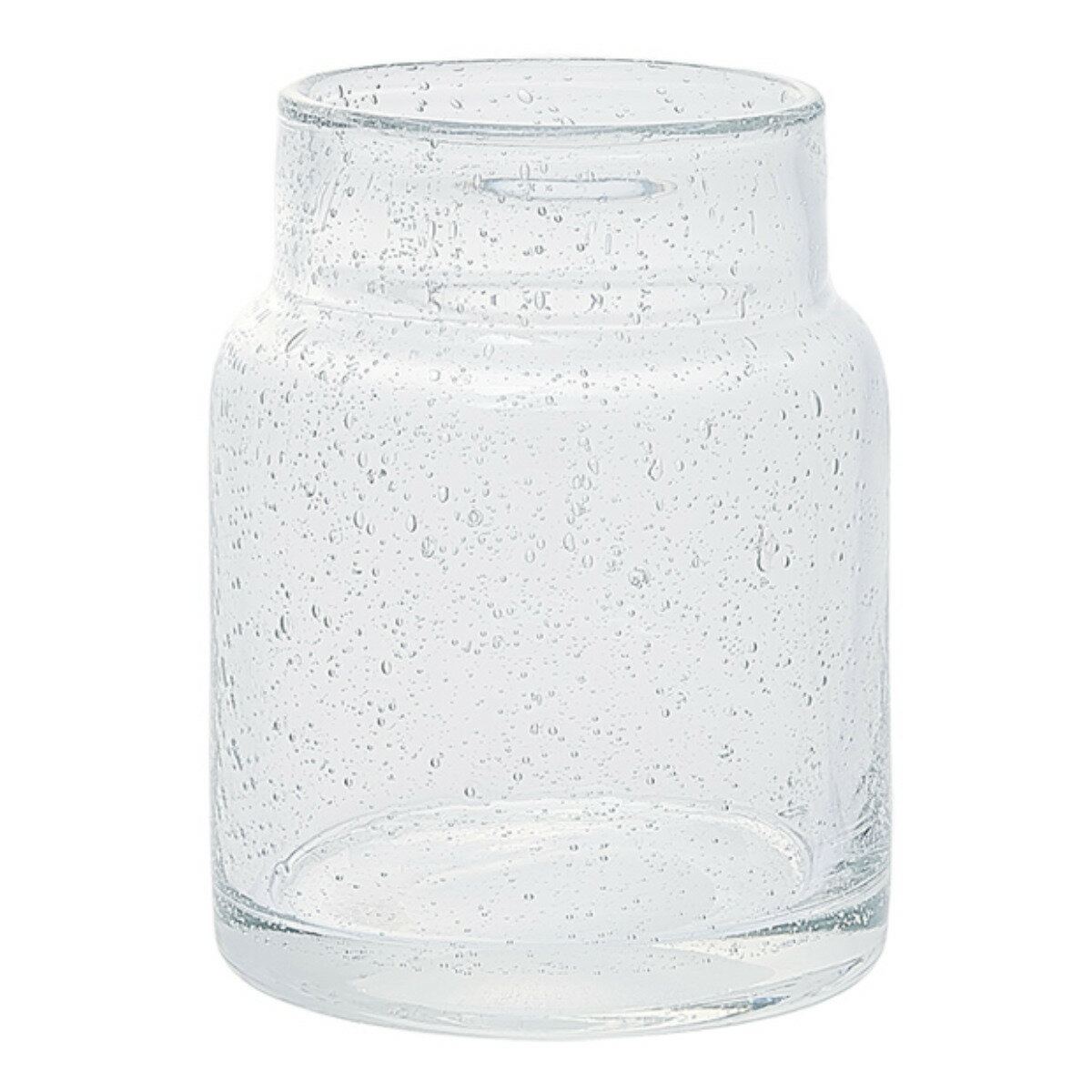 花瓶 DGボトルベース 直径11.5×高さ15cm クリアー ガラス