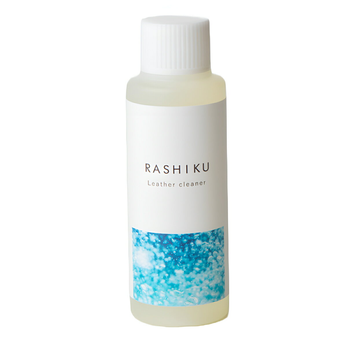 楽天リビングート　楽天市場店レザークリーナー RASHIKU 100ml 日本製 革製品 （ レザーケア 革 レザー 本革 手入れ 汚れ落とし クリーナー 中性 皮 革靴 皮小物 革小物 バッグ 財布 ケア用品 くつ磨き お手入れ ）