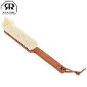 Redecker レデッカー ブックブラシ 27cm ペアウッド 山羊毛 豚毛 ( ほこり取り 山羊毛ブラシ 木製 かため 本 お手入れ ハンディ ドイツ製 お...