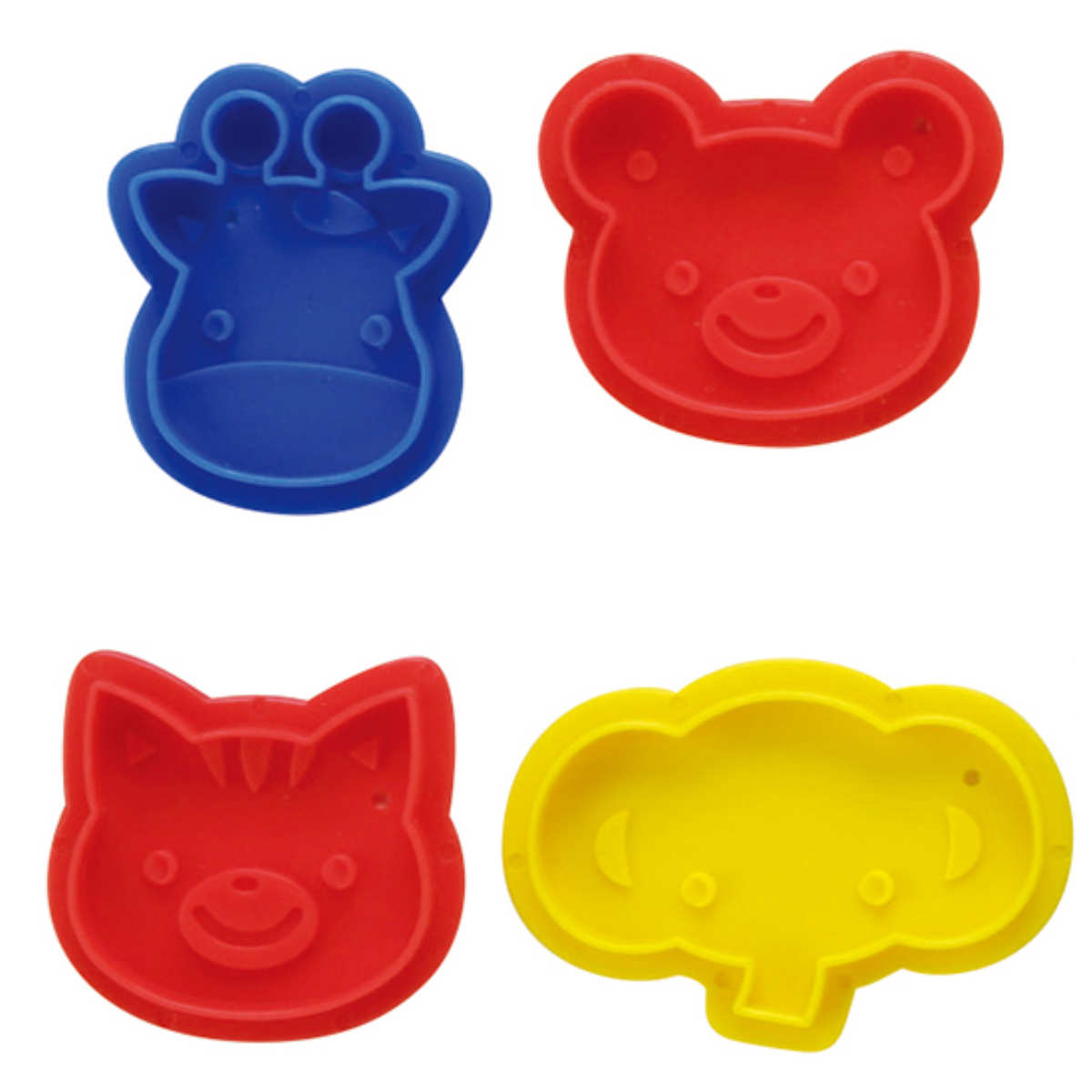 ねんど 型 ねんどおし型セット どうぶつタイプ おもちゃ （ 押し型 粘土型 セット 動物 子供 キッズ 幼児 3歳 男の子 女の子 知育玩具 玩具 ねんど型 粘土 アニマル カラフル 工作 おうち時間 ） 2