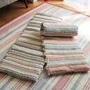 クッション TERRA テラ インド綿 ロングクッション 120×43cm レッド ( 長座布団 座布団 長方形 昼寝布団 ごろ寝 マット コットン フロアクッ...