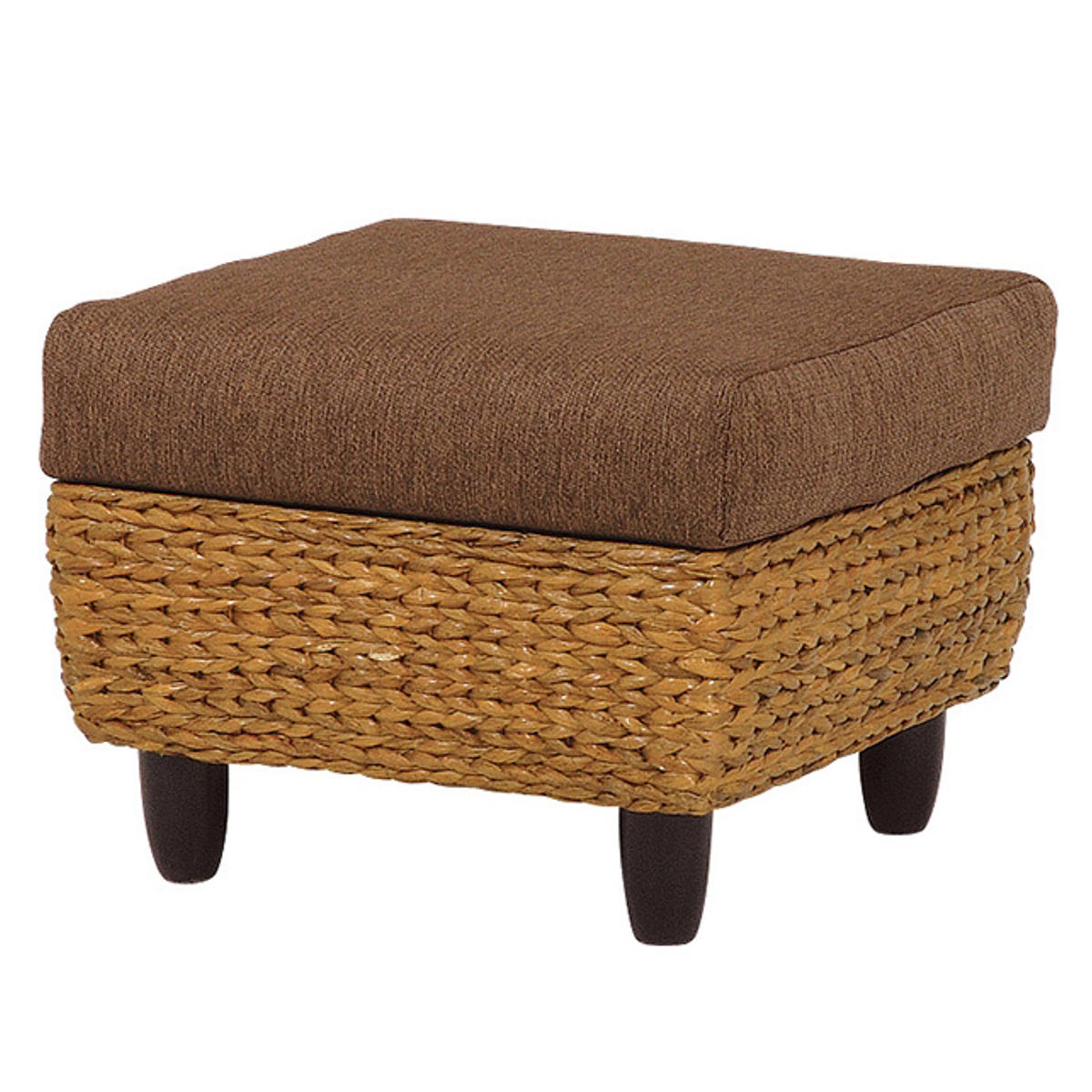 オットマン 完成品 ウォーターヒヤシンス ROSEMARY （ 足置き 椅子 イス チェア スツール ホテイアオイ..