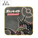 タオル ポケモン レックウザ 色違い ミニタオル 20×20cm ( ポケットモンスター 黒いレックウザ POKEMON キャラクタータオルハンカチ 20×20...