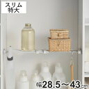 【先着】最大400円OFFクーポン有！ つっぱり棚 突ぱりすき間棚 スリム 特大 取付幅：28.5～43cm （ ツッパリ つっぱり 棚 収納 縦 横 取り付け 伸縮棚 隙間収納 追加棚 突っ張り棚 つっぱり棒 収納棚 簡単取り付け 仕切り ブックエンド カラーボックス ）