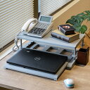 パソコンラック 卓上 約 幅49×奥行33×高さ13cm ノートパソコ...(3)