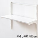 壁面収納 棚 幅45cm×奥行40cm TSセット フィットラック ( 棚板 木製 DIY 収納 可動棚 オープンラック 収納ラック 有効活用 収納スペース 壁...