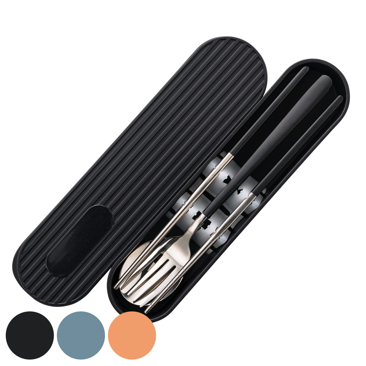 アウトドア カトラリー ケースセット ( 箸 スプーン フォーク お箸 ケース カトラリーセット ステンレス 食洗機OK お弁当グッズ はし ランチグッズ 食洗...