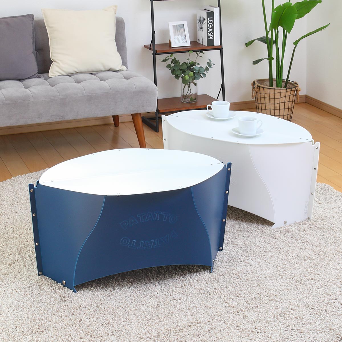 アウトドア テーブル 折りたたみ 軽量 パタット PATATTO TABLE コンパクト ( 送料無料 レジャーテーブル 簡易テーブル ピクニックテーブル ミニテーブル 携帯 持ち運び 机 ローテーブル )通販格安セール情報 楽天 通販