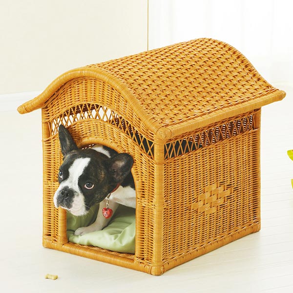 ペットハウス ラタン 犬小屋 籐家具