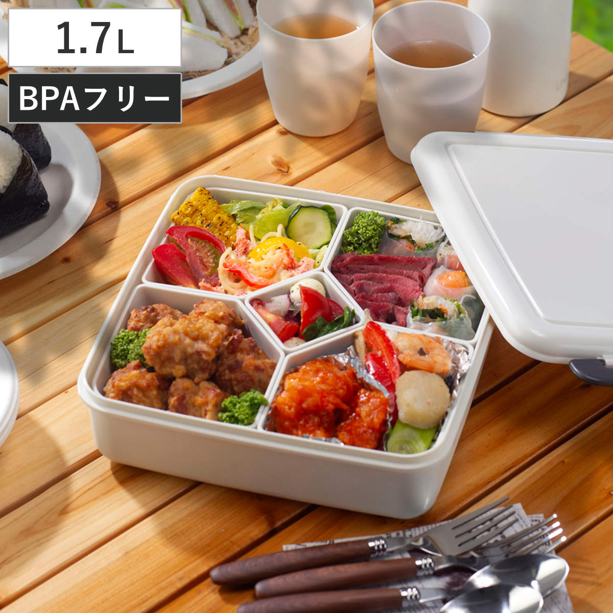 お重箱 6.5寸 和紙重　紅稲草紋（内金紙）3段/業務用/新品/小物送料対象商品