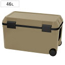 クーラーボックス 46L アイセル45 サンドベージュ ( 保冷 クーラーBOX 保冷ボックス クーラーバッグ 冷蔵ボックス 46リットル クーラー ボックス ...