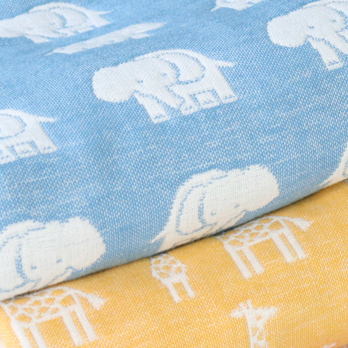 ギフトセット エレファントインファント バスタオル 2枚 出産祝い 日本製 （ 送料無料 ギフト セット ベビー 赤ちゃん 贈り物 プレゼント かわいい 2枚セット たおる 湯上りタオル ふんわり アニマル 綿 6重 ガーゼ 女の子 男の子 ）