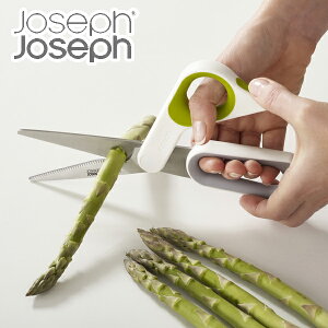 Joseph Joseph キッチンばさみ キッチンシザーズ パワーグリップ ジョセフジョセフ ( キッチンバサミ キッリンハサミ キッチンはさみ キッチン鋏 料理ばさみ 万能ばさみ 調理用はさみ 分解 洗える キッチンツール 下ごしらえ用品 )