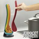 Joseph Joseph　ジョゼフジョゼフ　ネストユテンシルプラス　マルチカラー　キッチンツール　5点セット （ 送料無料 キッチン ツール 調理用品 スロットターナー スパゲッティサーバー スロットスプーン ソリッドスプーン レードル ）