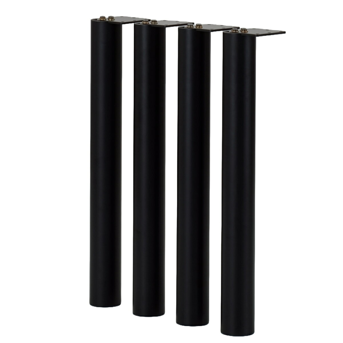 ダイニングテーブル 脚のみ 4本入 高さ67cm 組み合わせ VILLA ラバーウッド材 （ 開梱設置 丸脚 パーツ オリジナル カスタム 組合せ 自由 diy テーブル 木製 黒 ブラック 天然木 ）