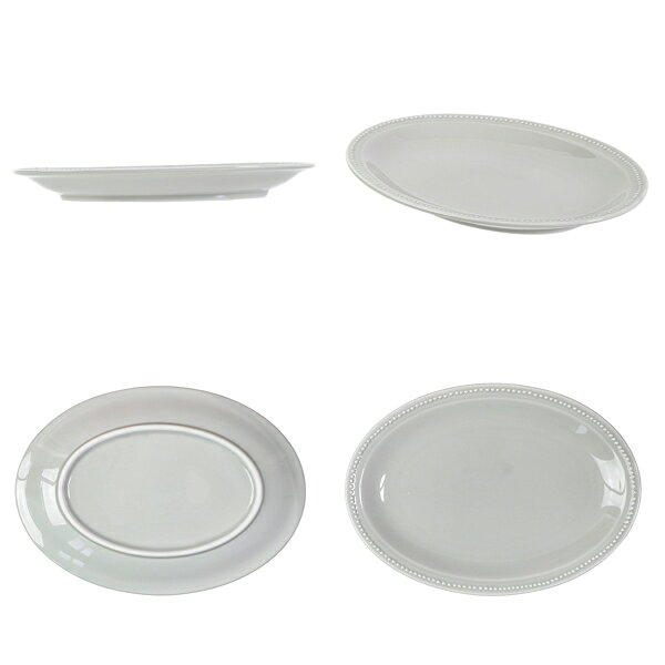 プレート 24cm M パスト 皿 食器 洋食器 磁器 日本製 （ 食洗機対応 電子レンジ対応 中皿 楕円 オーバル メインプレート 耐熱 オーブン対応 楕円皿 リムプレート メイン皿 パスタ カレー おしゃれ かわいい ） livingut-10153097 リビングート 楽天市場店 サンプル画像3