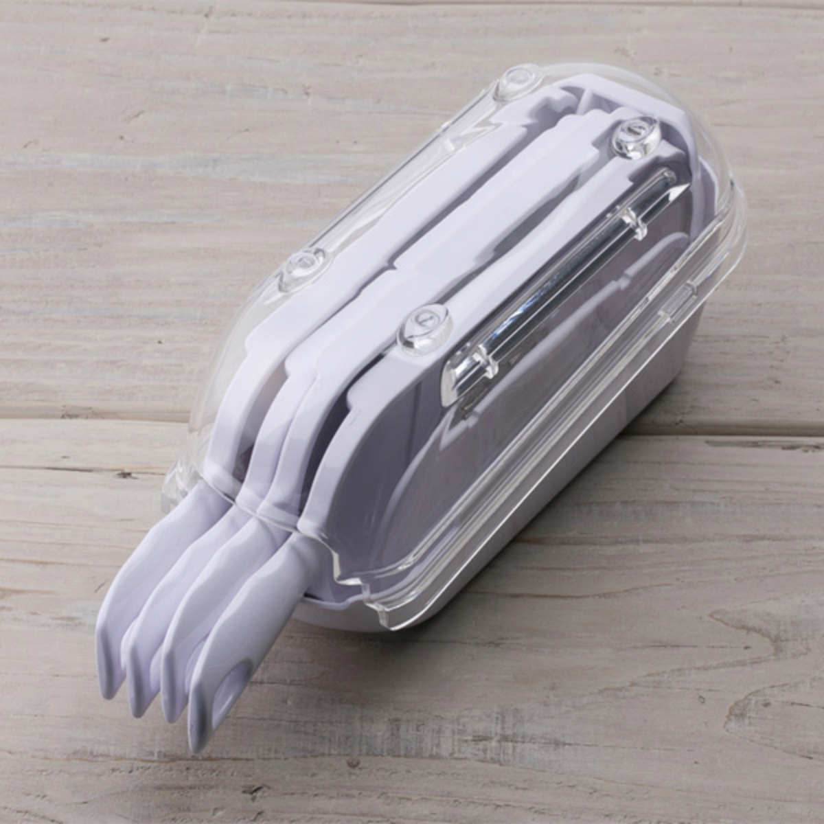 調理器セット 貝印 SELECT100 千切り器 食洗機対応 （ セレクト100 スライサー せん切り器 千切り 指ガード おろし器 キャベツ 調理小道具 下ごしらえ用品 調理 調理器具 キッチン用品 細千切り器 セット キッチンツール ） livingut-10065836 リビングート 楽天市場店 サンプル画像3