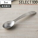 計量スプーン 小さじ1 5ml SELECT100 食洗機対応 貝印 （ セレクト100 メジャースプーン 調味料スプーン 小さじ スプーン 計量器具 小さじスプーン 製菓道具 下ごしらえ キッチンツール ）