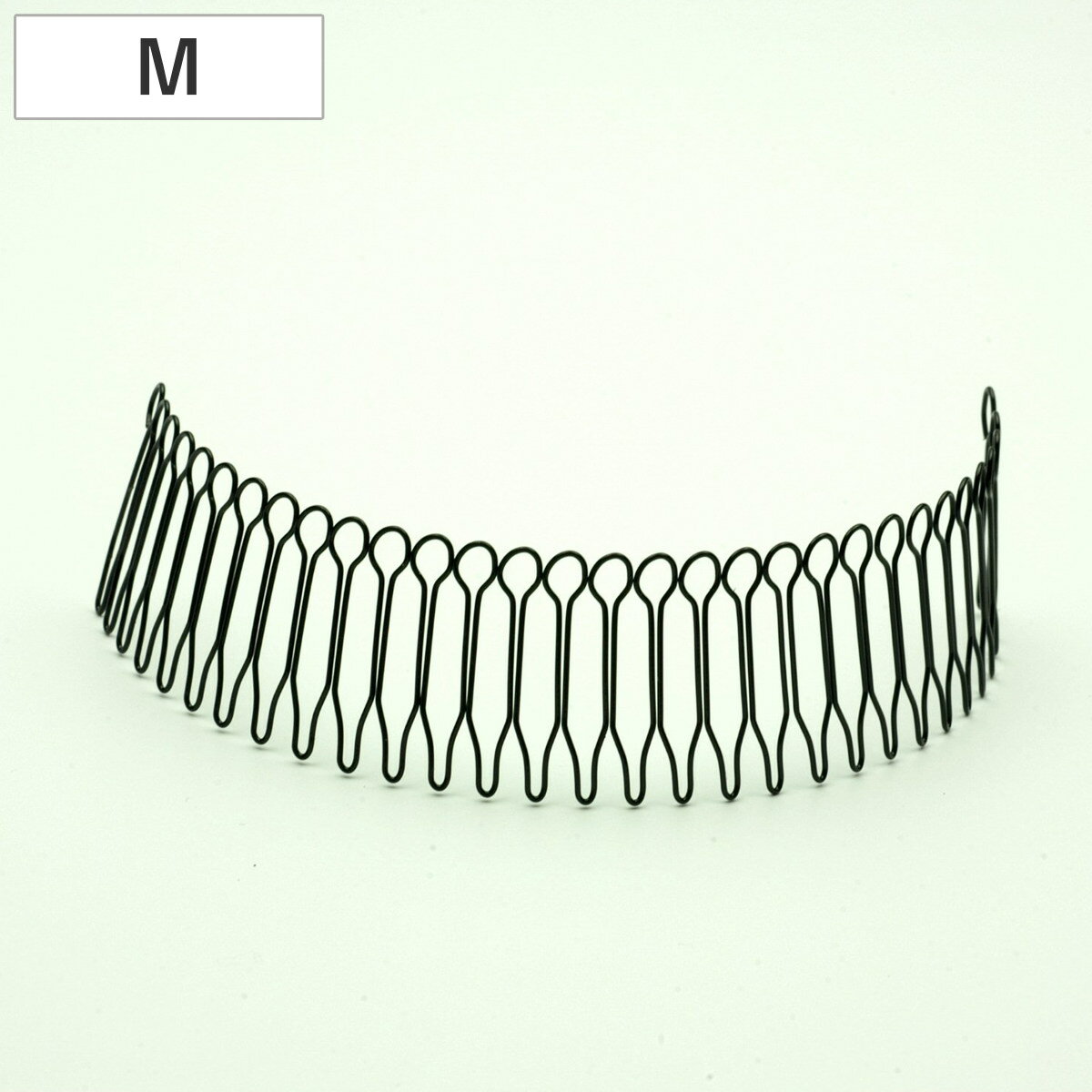 コーム フレキシブルコーム M （ ヘアコーム ワイヤーコーム レディース ヘアアレンジ まとめ髪 髪留め 髪止め お団子ヘア ポニーテール アップスタイル ヘアアクセサリー ショート ロング ）