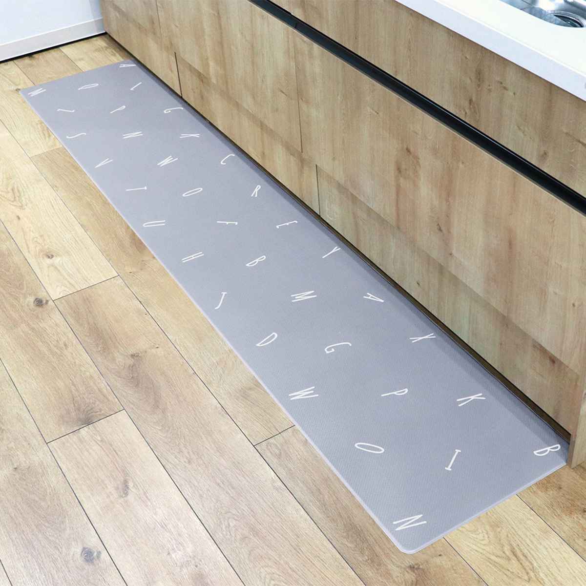 キッチンマット 拭ける PVC 45×240cm （ 45cm 240cm PVCキッチンマット キッチン ...