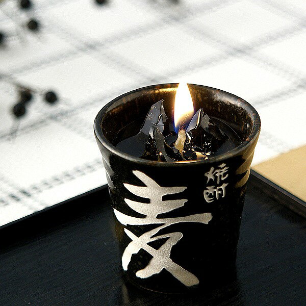 キャンドル お供え 麦焼酎 カメヤマ ( ろうそく むぎ焼酎 好物 カメヤマローソク 好物キャンドル 故人の好物シリーズ 蝋燭 ローソク フェイク 酒好き 麦 ...