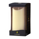 キャンドル 直径10×23cm ルミナラピラー LED ( 送料無料 ledキャンドルライト 間接照明 キャンドルライト インテリアライト ゆらぎ リアル 癒し...