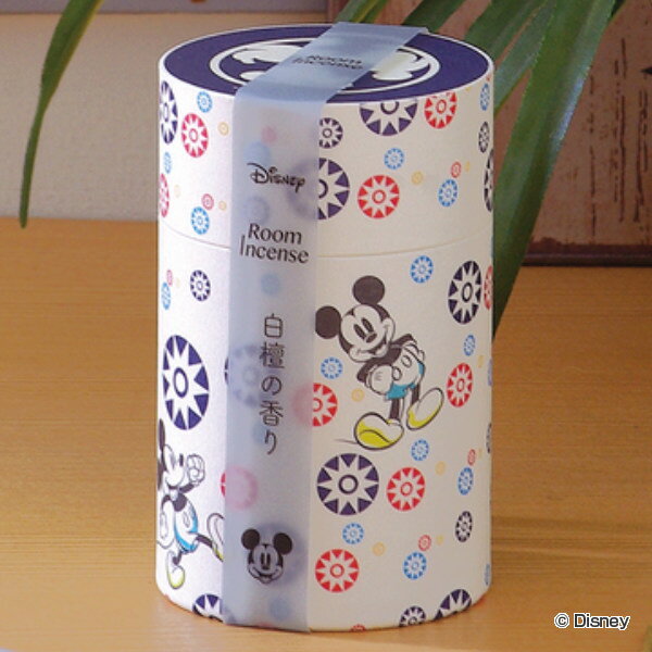 ルームインセンス ミッキーマウス 白檀 線香 お香 ディズニー ( インセンス 香 ルームフレグランス 室内 フレグランス 雑貨 キャラクター 玄関 リビング ...