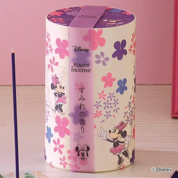 ルームインセンス ミニーマウス すみれ 線香 お香 ディズニー ( インセンス 香 ルームフレグランス 室内 フレグランス 雑貨 キャラクター 玄関 リビング ...