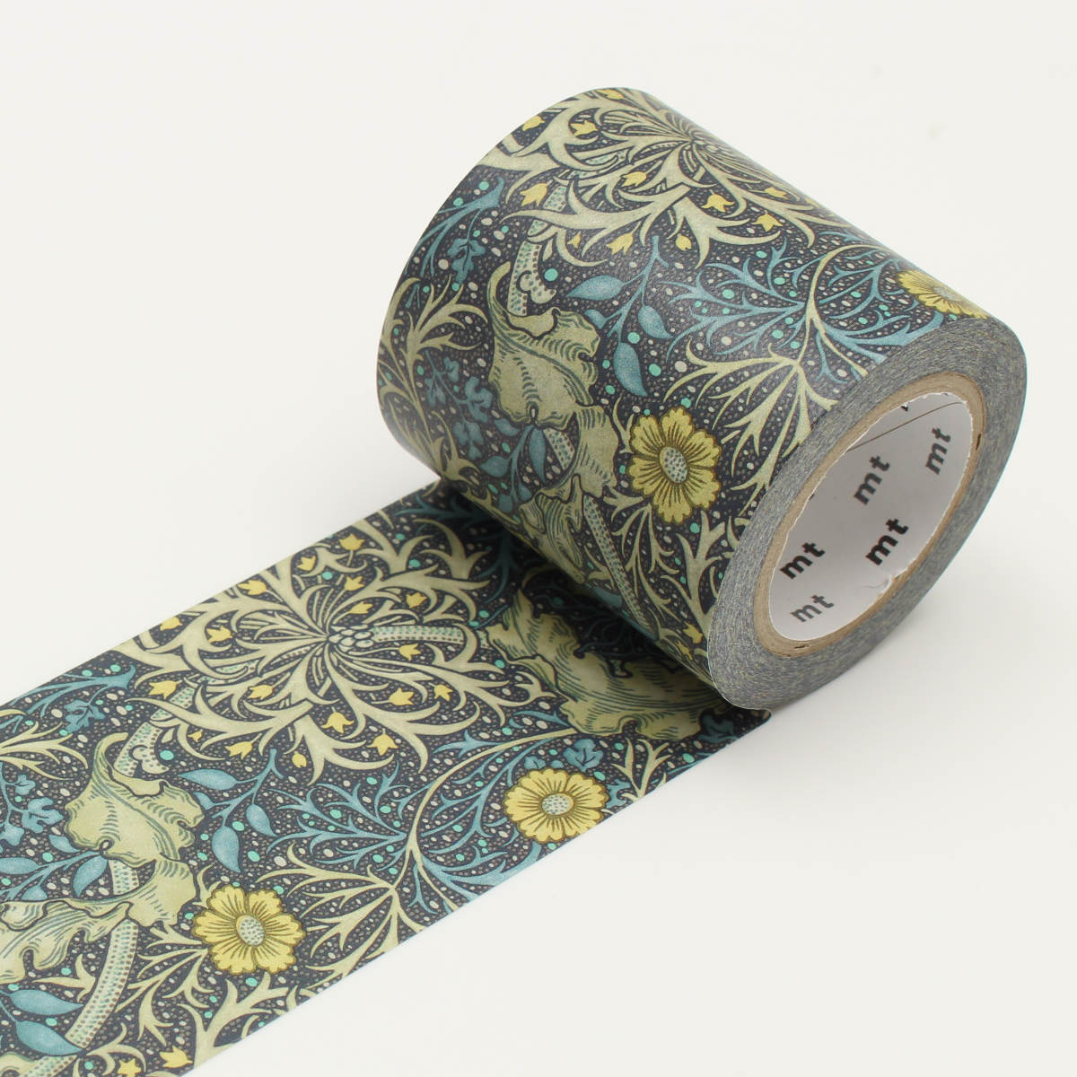 マスキングテープ mt 幅広 ウィリアム・モリス seaweed ( マステ 和紙テープ 幅5cm エムティー カモ井加工紙 モリス 壁 DIY ラッピング デ...