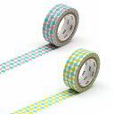 マスキングテープ 15mm×7m スクエア mt DECO マステ ( シール ステッカー 文房具 壁 窓 アレンジ リメイク デコレーション ディスプレイ 工...