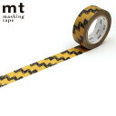 マスキングテープ mt PEANUTS チャーリー・ブラウンストライプ 15mm×7m ( マステ カモ井 カモ井加工紙 貼ってはがせる シール エムティー ラ...