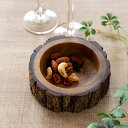 ボウル 12cm Konoka 木製 アカシア 食器 皿 ( アカシアボウル 木 小鉢 木製プレート 木製食器 丸太ボウル アカシア食器 おしゃれ )