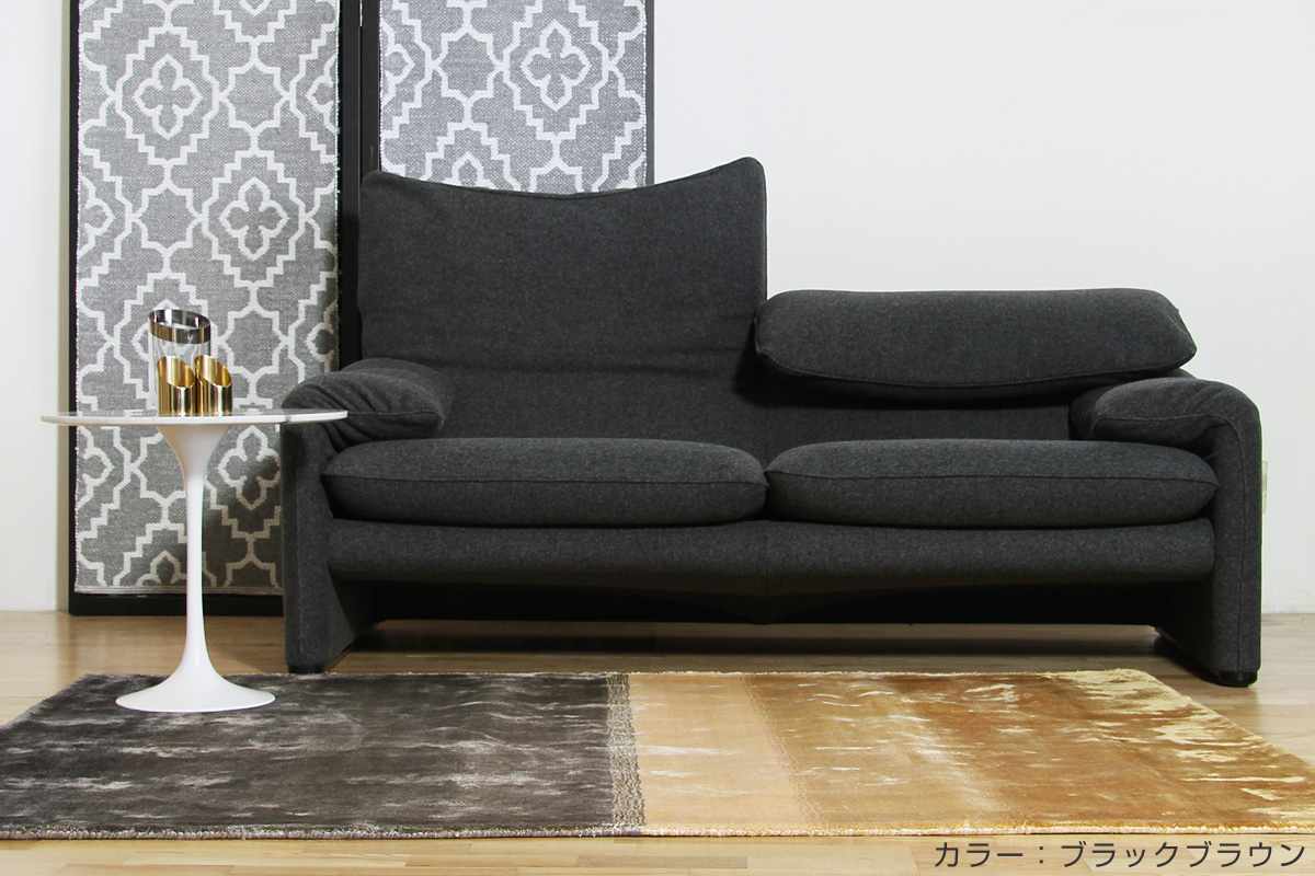 ラグ 手織り フェード FADE 140×200cm ホットカーペット対応 ( ラグマット カーペット 絨毯 じゅうたん 長方形 マット 床暖対応 床暖 床暖房 アクセントラグ 耐久性 ハンドメイド ビスコース ) [3]