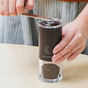 コーヒーミル pure 手動 セラミック ステンレス ( ミル コーヒー豆 手挽き 粉末 コーヒー挽き機 豆 セラミック刃 コーヒー粉 挽く 粉末にする 手回し...