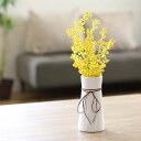 フェイクグリーン ミモザ ロングポット ( 人工観葉植物 インテリアグリーン 観葉植物 おしゃれ 造花 リアル コンパクト 光触媒 室内 消臭 抗菌 インテリア...