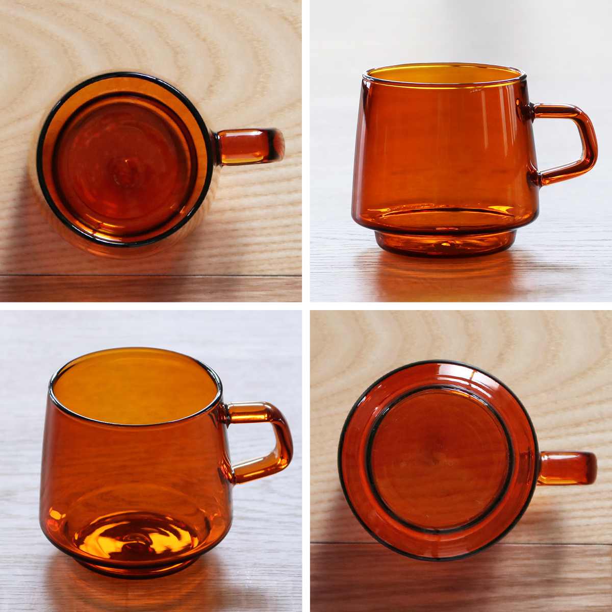 KINTO キントー SEPIA マグ 340ml （ マグカップ ガラス 食器 ティーカップ カップ コーヒーカップ 北欧 コップ 来客用 マグ 耐熱ガラス 食洗機対応 電子レンジ対応 カフェ風 洋食器 おしゃれ ） livingut-10102857 リビングート 楽天市場店 サンプル画像3