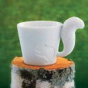 KINTO キントー MUGTAIL マグカップ リス 150ml ( 磁器 電子レンジ対応 マグ カップ コップ コーヒー 紅茶 アニマル 動物 りす 小物入...