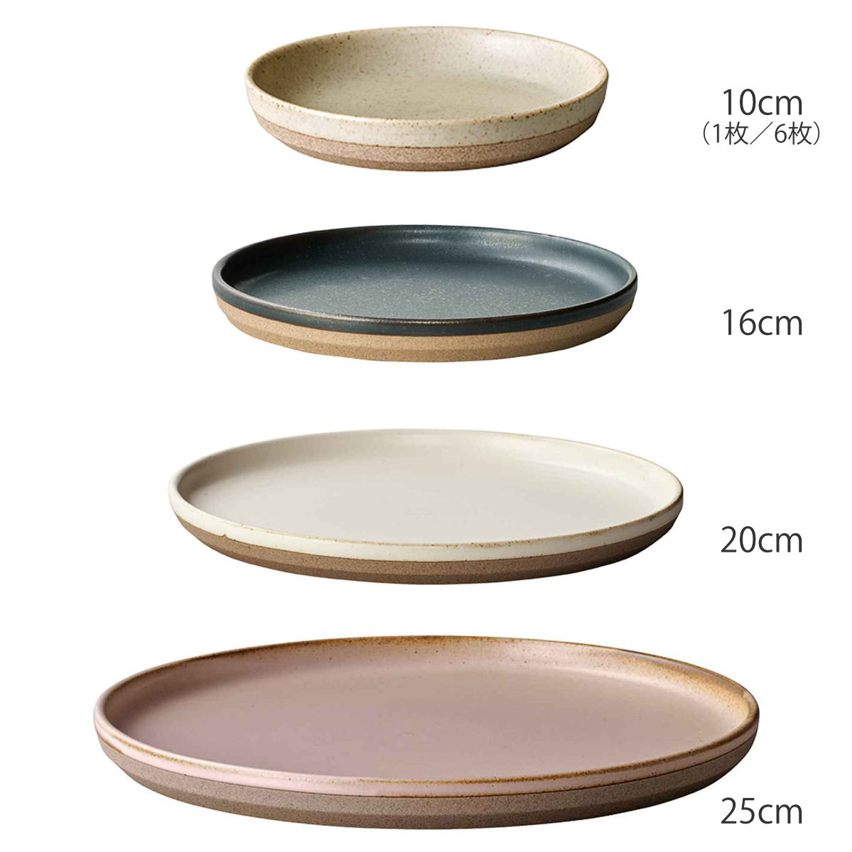 KINTO キントー CLK-151 プレート 100mm 同色6枚セット （ CLK-151 磁器 波佐見焼日本製 皿 食器 洋食器 食洗機対応 電子レンジ対応 小皿 丸 ラウンド 醤油皿 波佐見焼 菓子皿 銘々皿 醤油 薬味 深皿 和モダン おしゃれ 白 黒 ） livingut-10239442 リビングート 楽天市場店 サンプル画像3