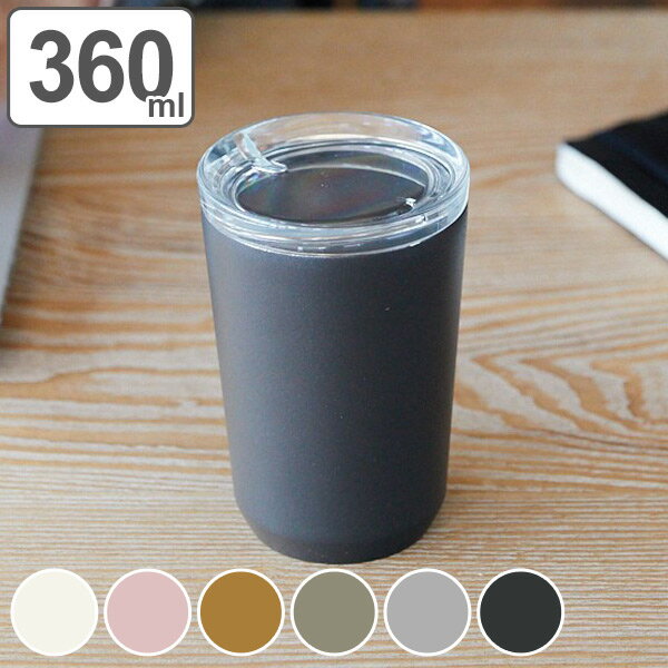 キントー KINTO タンブラー 360ml 保温 保冷 蓋付き TO GO TUMBLER （ コップ マグ ステンレス製 カップ 2重構造 コーヒー ステンレスマグ ステンレス ふた付き オフィス ）のサムネイル