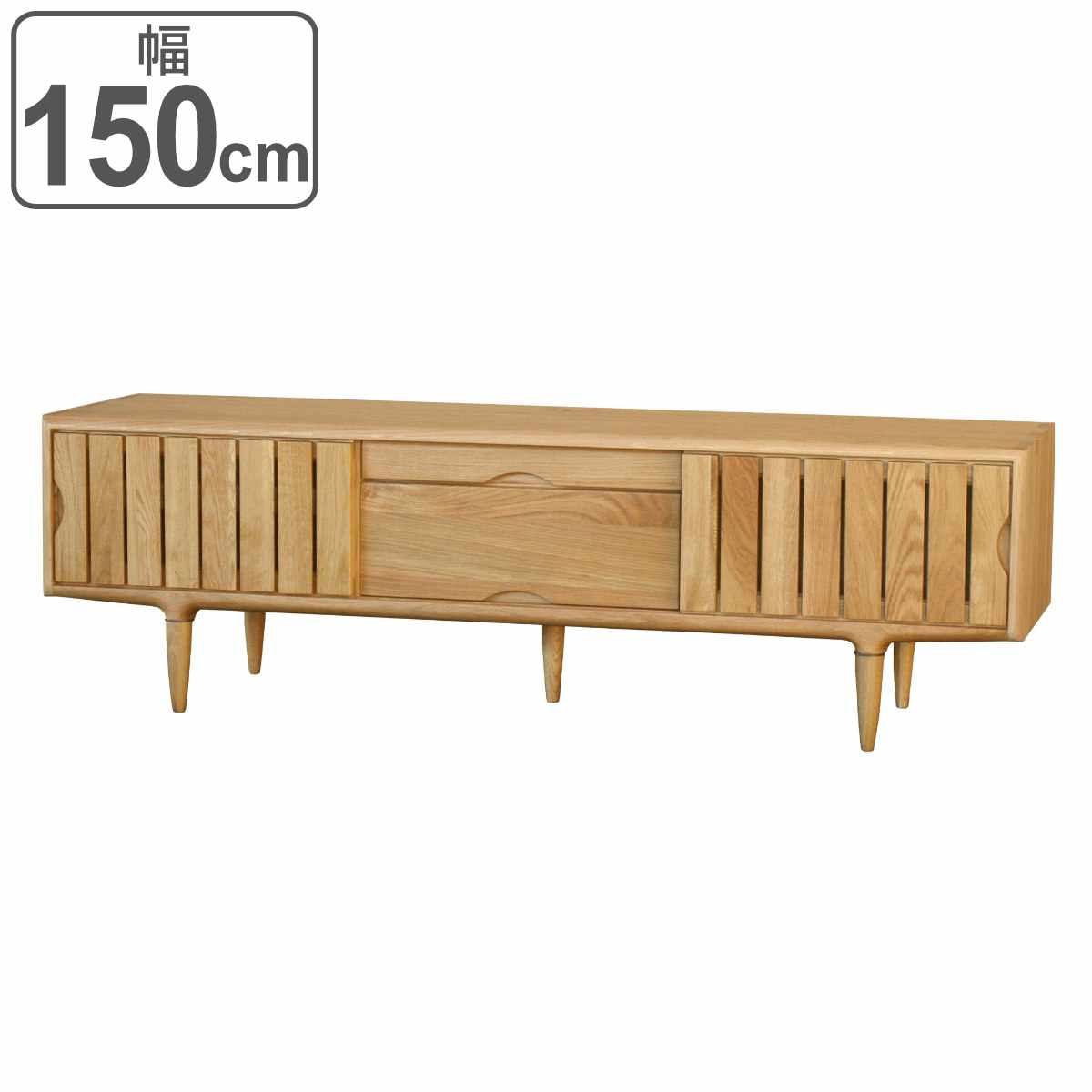 サイズ約 幅150×奥行42×高さ45（cm）重量約 31kg内容量1台付属品：脚下用フェルト材質ホワイトオーク（ウレタン塗装）生産国中国製組立状態完成品（一部取付）注意事項※商品ページ内には別の商品を含む画像を使用しています備考※天然木を...