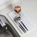 水切りトレー HAUS 水切りプレート ( 日本製 ハアス 水切りマット 水切りラック 水切りトレイ 水切り 食器 乾燥 マット プレート コンパクト 皿洗い ...