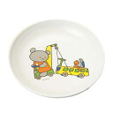 プレート 14cm こぐまちゃん メラミン ( 食洗機対応 皿 お皿 子ども用食器 軽い 割れにくい 日本製 耐久性 可愛い キャラクター 子ども )